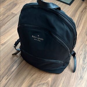 Kate Spade New York Karissa Nylon Backpack Purse Black Large
